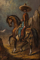 Charro a caballo / Charro riding a horse
